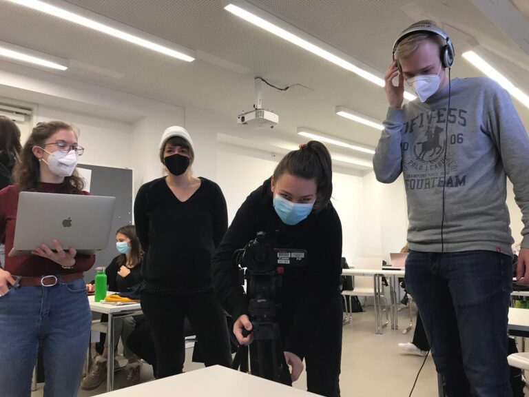 Kamerateam des Seminars Fairteilen